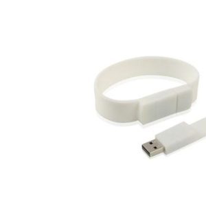 16Gb Flash Disk, Wristband Type, White