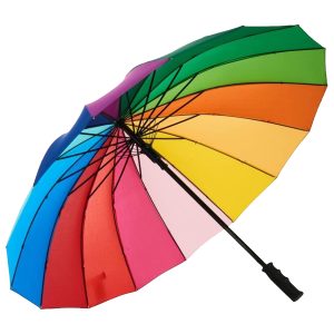 Rainbow Umbrella, 16 Colors 77Cm