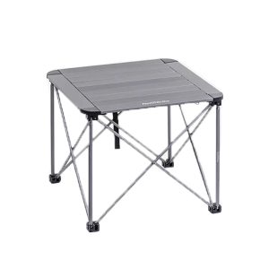 Aluminium Foldable Table 69*69*66Cm Livtor Silver