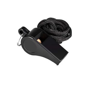 Whistle With Core With Lanyard Plastic