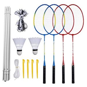 Badminton Set For 2 Player Aluminium Feco