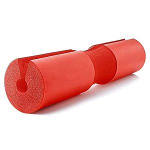 Barbell Pad Foam Material.Length 45Cm.Thickness 3.5Cm.Red