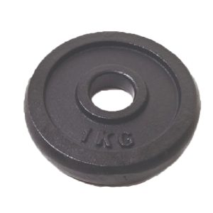 Black Cast Iron Plate Weight 1Kg