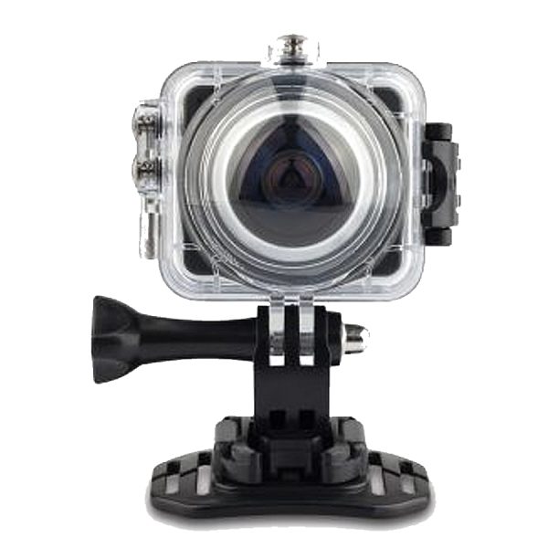 360 Deg, Panoramic Cam Action Camera Full Hd 1080, Wifi Android & Ios, 30M Waterproof