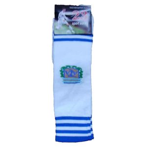 Football Stockings White With Asstd. Logo On It
