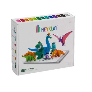 Air Dry Clay - Hey Clay Dinos 18 Cans 222 X 186 X 72mm 275g Of Clay