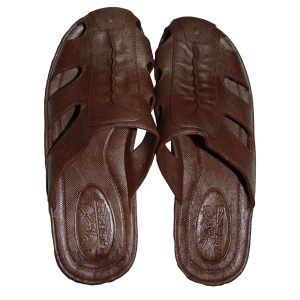 Male Slipper 10 Airforce Brown