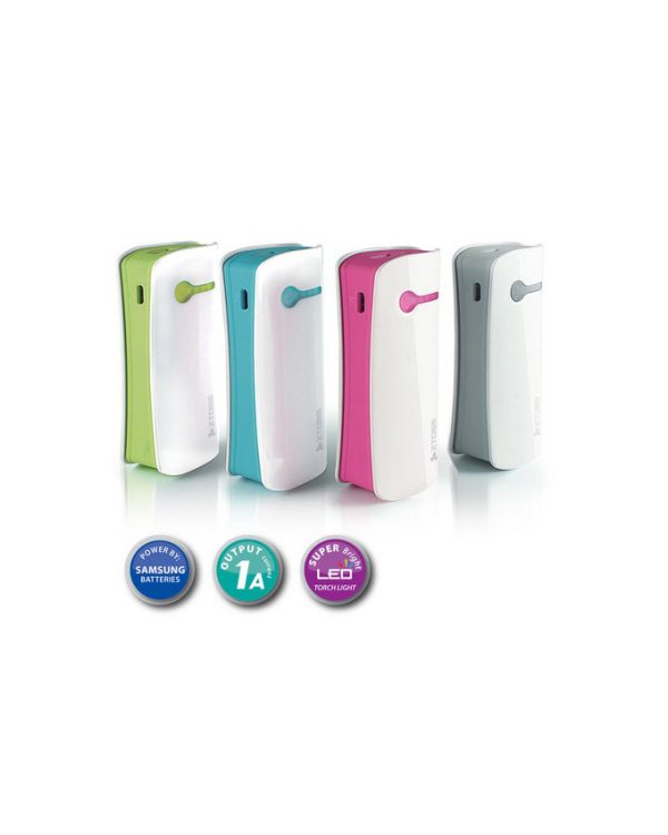 Aurora7800-7800Mah Portable Charger Ztoss Green - Image 2