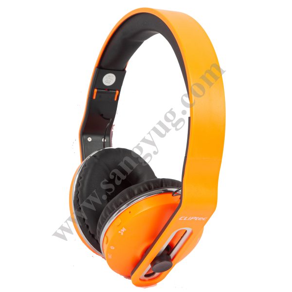 Bluetooth 4.2 Wireless Headset Cliptec Orange - Image 2