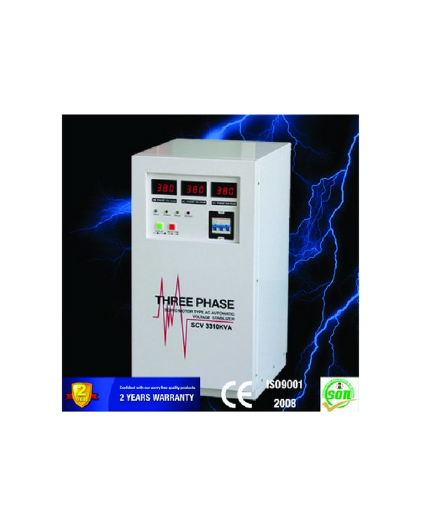 20Kva-3Phase Automatic Voltage Regulator - 400V 3Ph In/Out Win