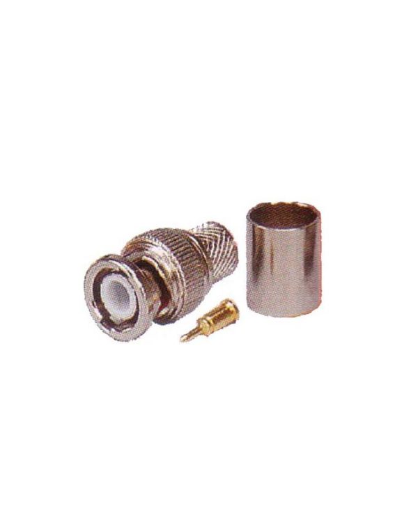 Bnc Plug To Crimp Type Connector For Rg6/17A U/179U/213U