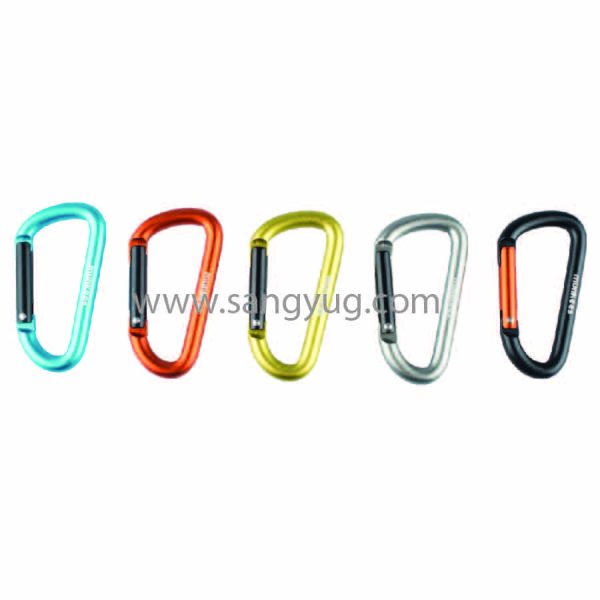 Carabiner inchDinch Shape 8Mmx8Cm Happy Outdoor