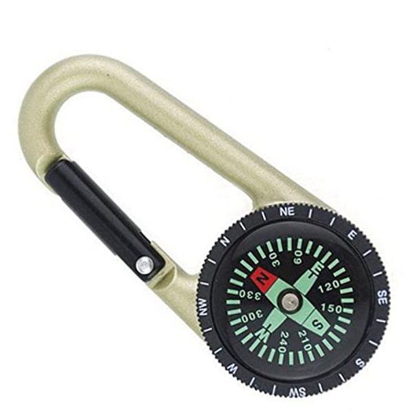Carabiner With Compass Cliff Lock