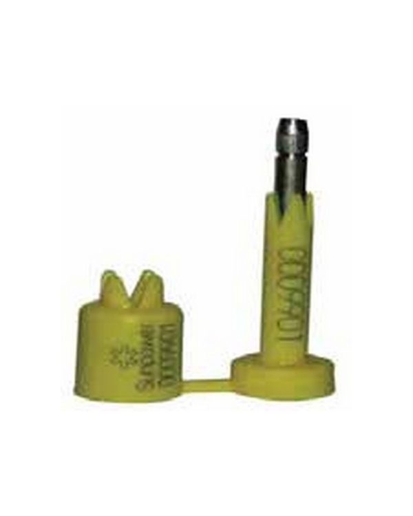 Container Bolt Seal White / Yellow