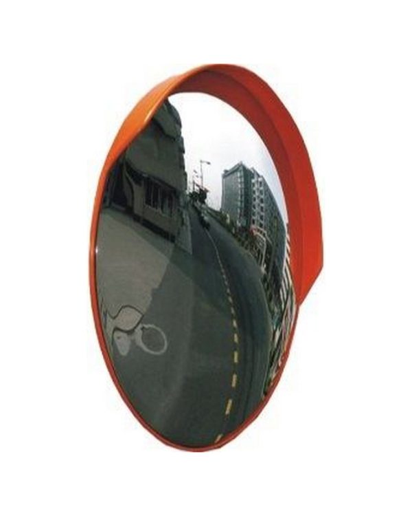 Convex Polycarbonate Mirror For Indoor And Outdoor Use, Complete With Fitting 30Cm