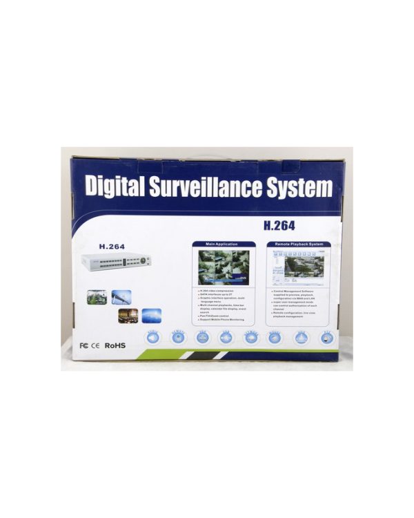 L H.264 Compression; 16-Ch 720P; Linux 2.6 Operation System Cctv Recorder - Image 2