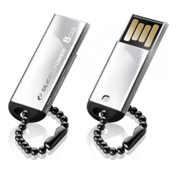 Flash Disk Touch 830 Waterproof 8Gb Silicon Power Silver