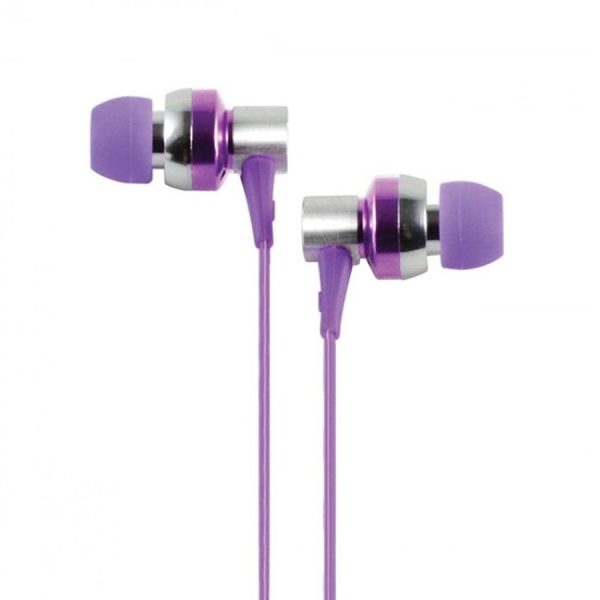 G-Hallo In-Ear Earphone With Microphone Cliptec Purple