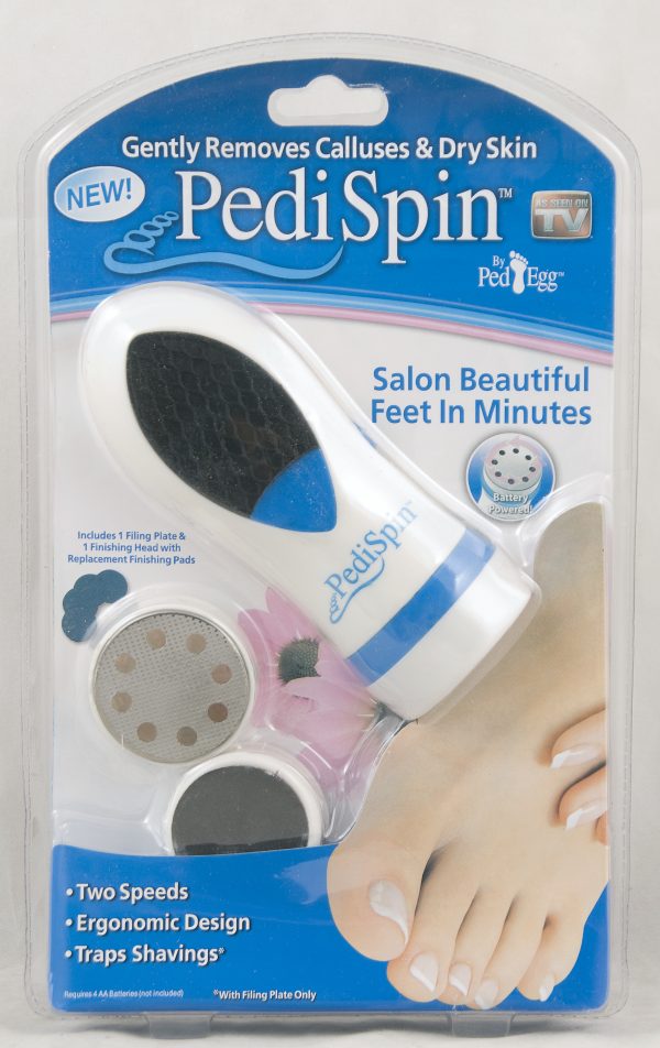 Gently Removes Calluses & Dry Skin, Uses 4 X Aa Batteries (Not Included)