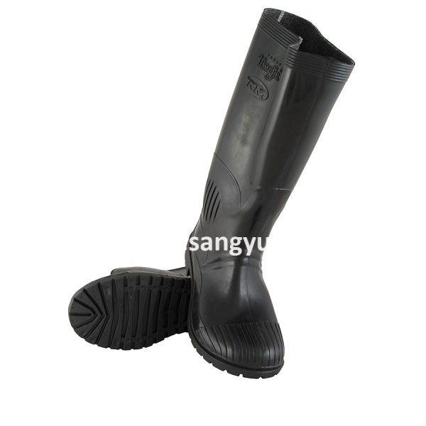 Heavy Duty Industrial Gum Boots 6 Black
