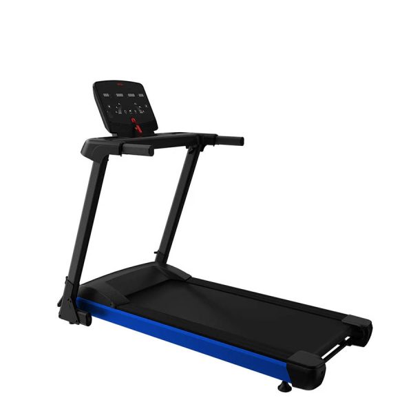 Matt Black Home Treadmill, Walking Area 1160x460mm, Motor-1.0HP Max-1.6HP, Touch Screen