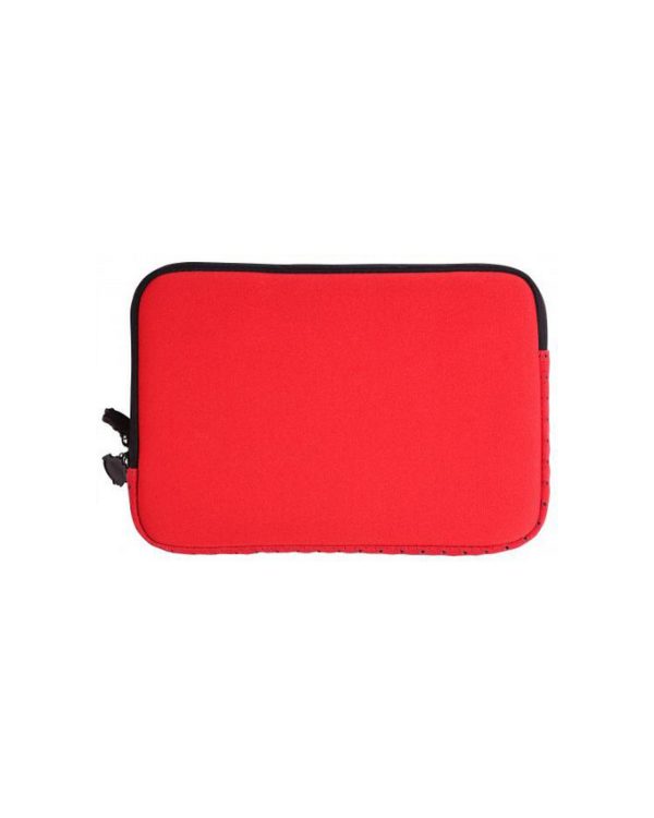 Laptop Sleeve Zip Around Padded 10inch Red