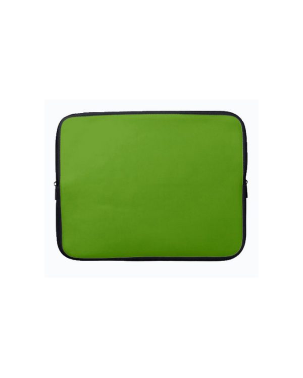 Laptop Sleeve Zip Around Padded 15inch Green
