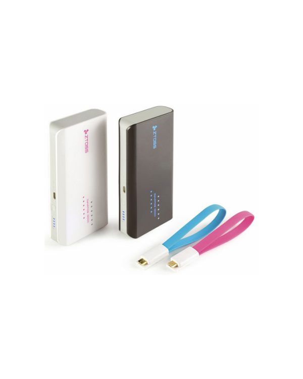 Dynamos 7800Mah Portable Charger ( White ) Ztoss