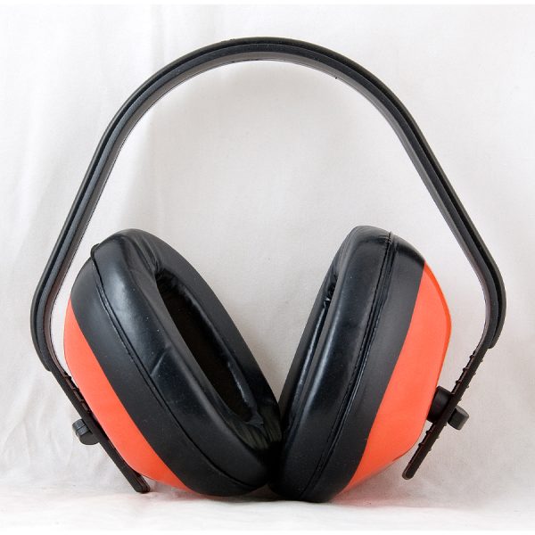 Earmuff , Black / Red, In Polybag With Header