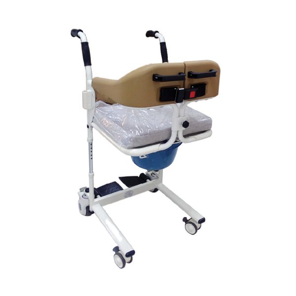Moving Machine Wheelchair with IV Drip Stand Bracket – Durable Mobility Aid