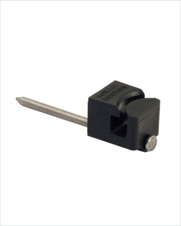 Nail On Insulator, W S, White Plastic
