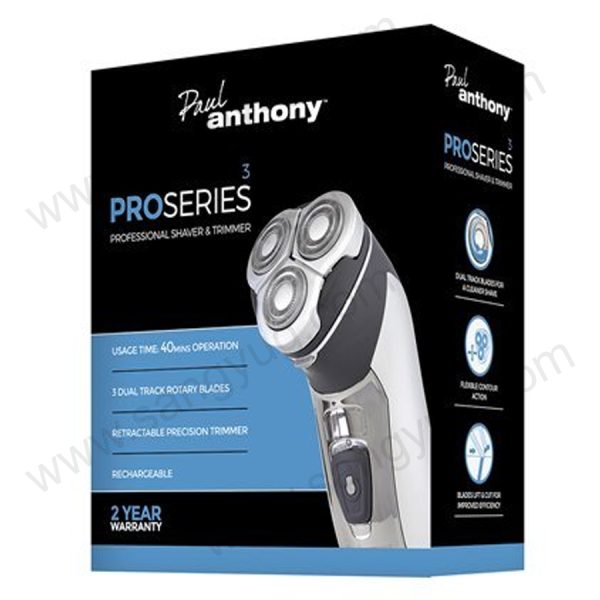 Paul Anthony 3 Blade Shaver