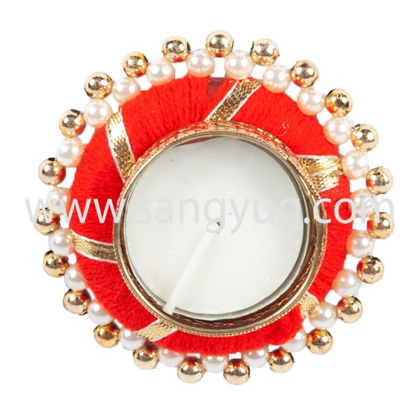 Fancy Diwa Decorated Circular Base, 8cm