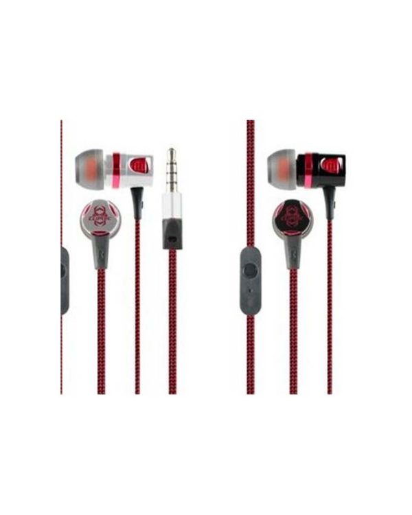 Fire-Force In-Ear Gaming Earphone With Microphone (Braided Fabric Cable) Cliptec Black - Shop Online at Sangyug Kenya