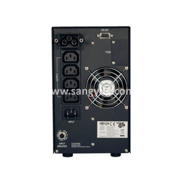 Ups Smart Online Double Conversion Tower 1Kva Tripp-Lite Suint1000Xl Black Abs - Image 2