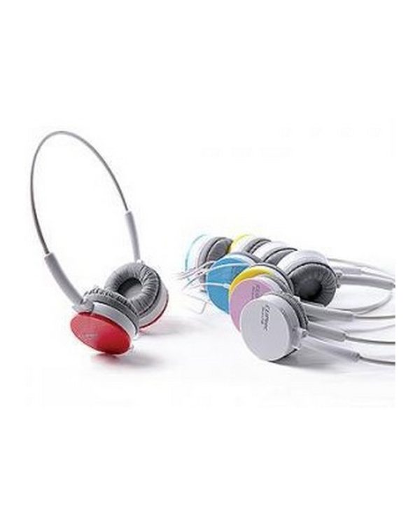 Stereo Headphone Color-Band Cliptec Yellow