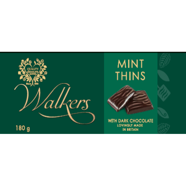 Walkers of London After Dinner Mint Cream Thins